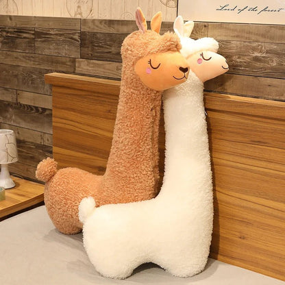 ALPACARESS – Morbido peluche di alpaca 130cm per decorazione della casa