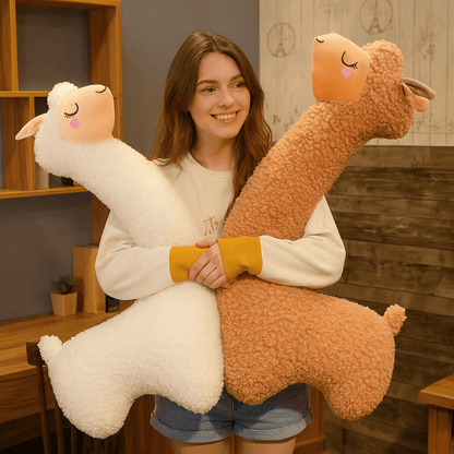 ALPACARESS – Morbido peluche di alpaca 130cm per decorazione della casa
