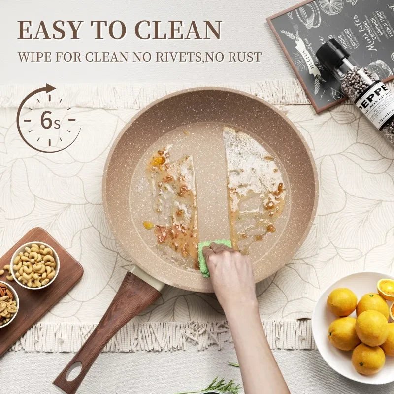 GRANIPAN – Non-Stick Skillet Durable Aluminum Fry Pan with Granite Coating 4