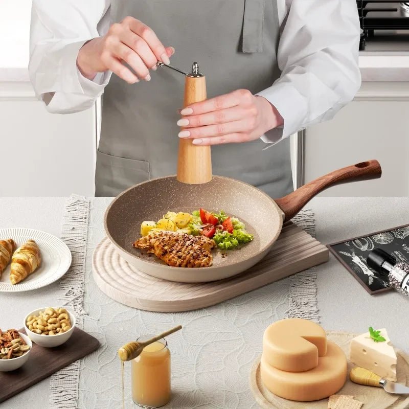 GRANIPAN – Non-Stick Skillet Durable Aluminum Fry Pan with Granite Coating 1