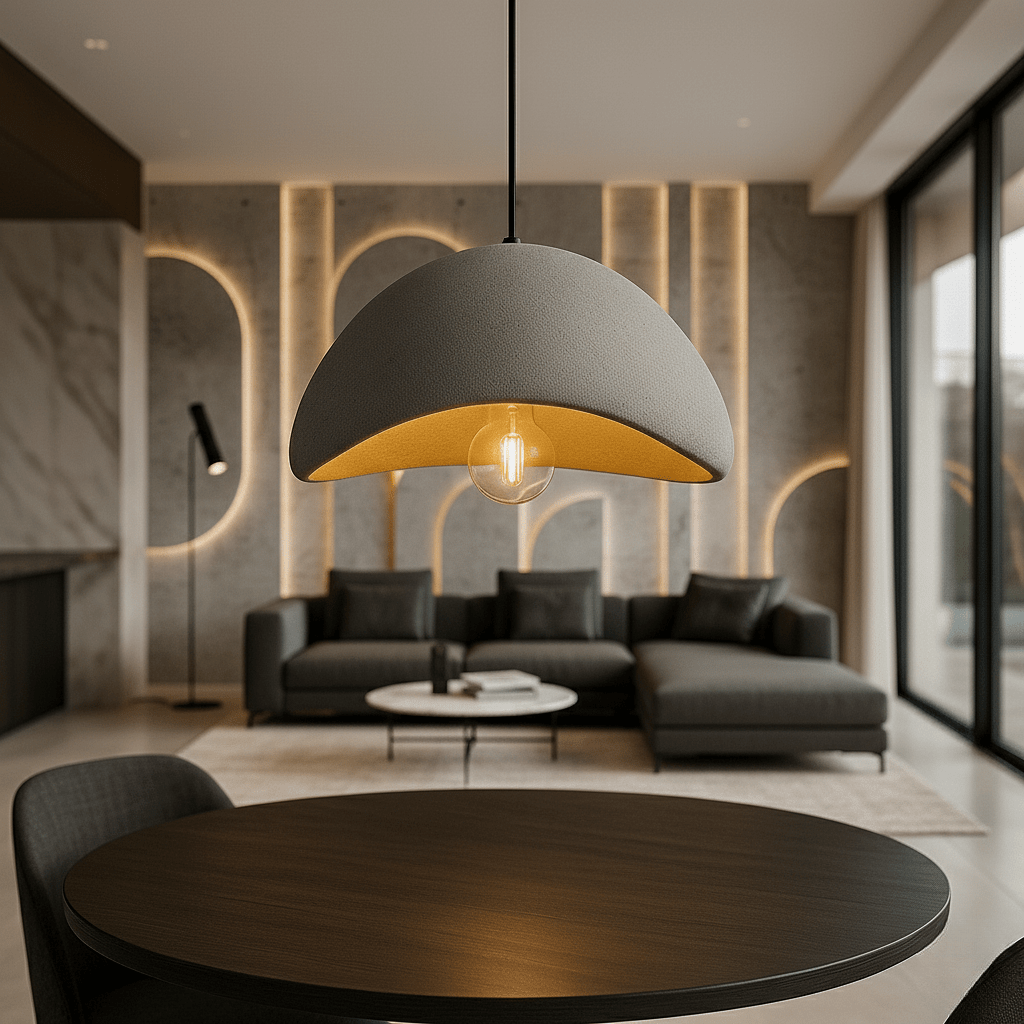 AMBRA SHINE – Elegant Pendant Light with Dimmable Warm Glow
