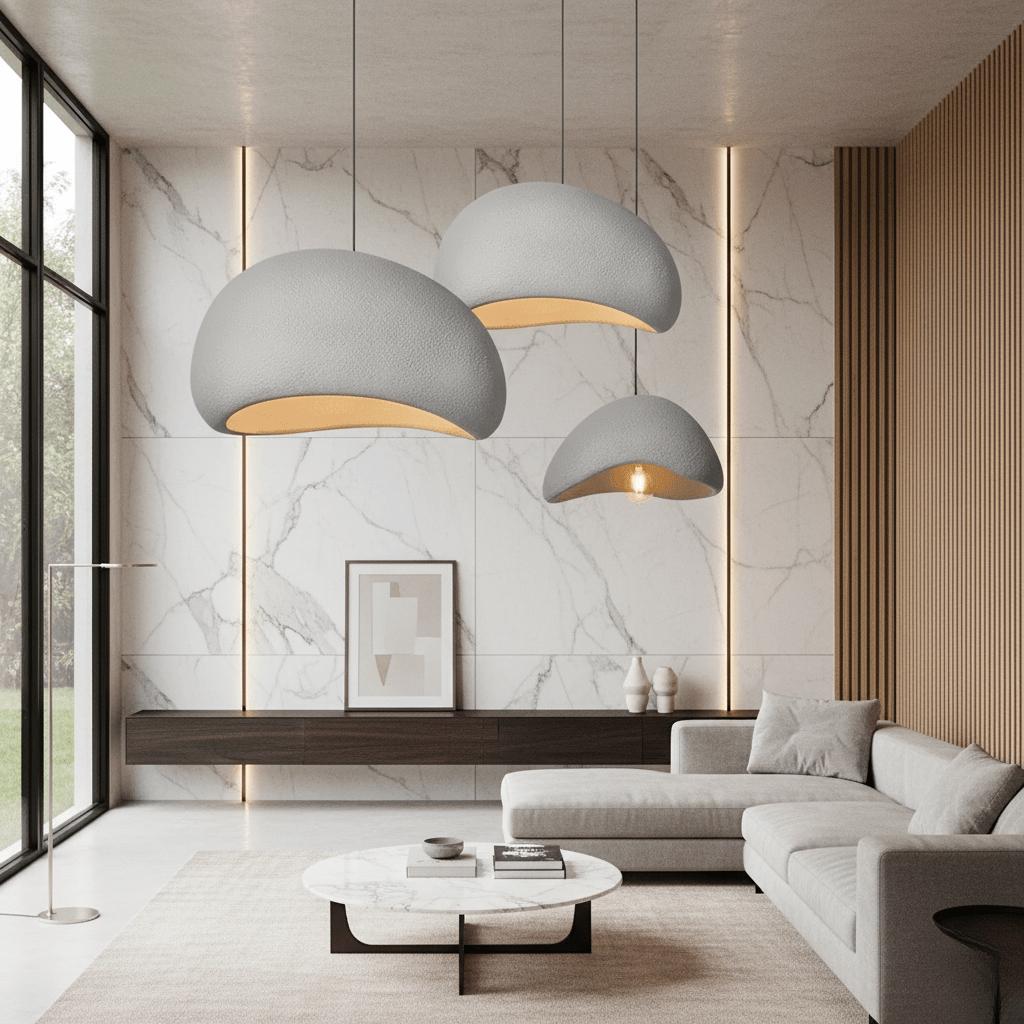 AMBRA SHINE – Elegant Pendant Light with Dimmable Warm Glow