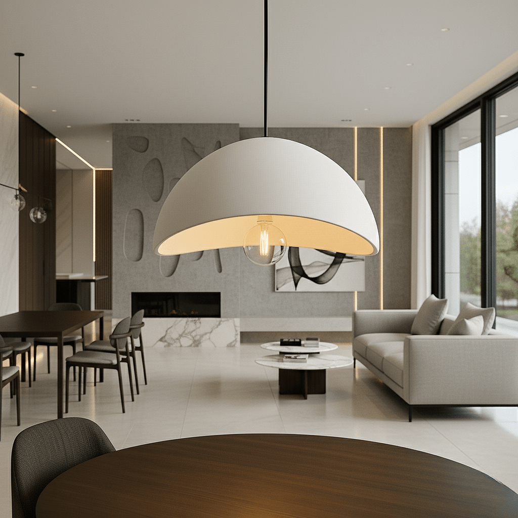 AMBRA SHINE – Elegant Pendant Light with Dimmable Warm Glow