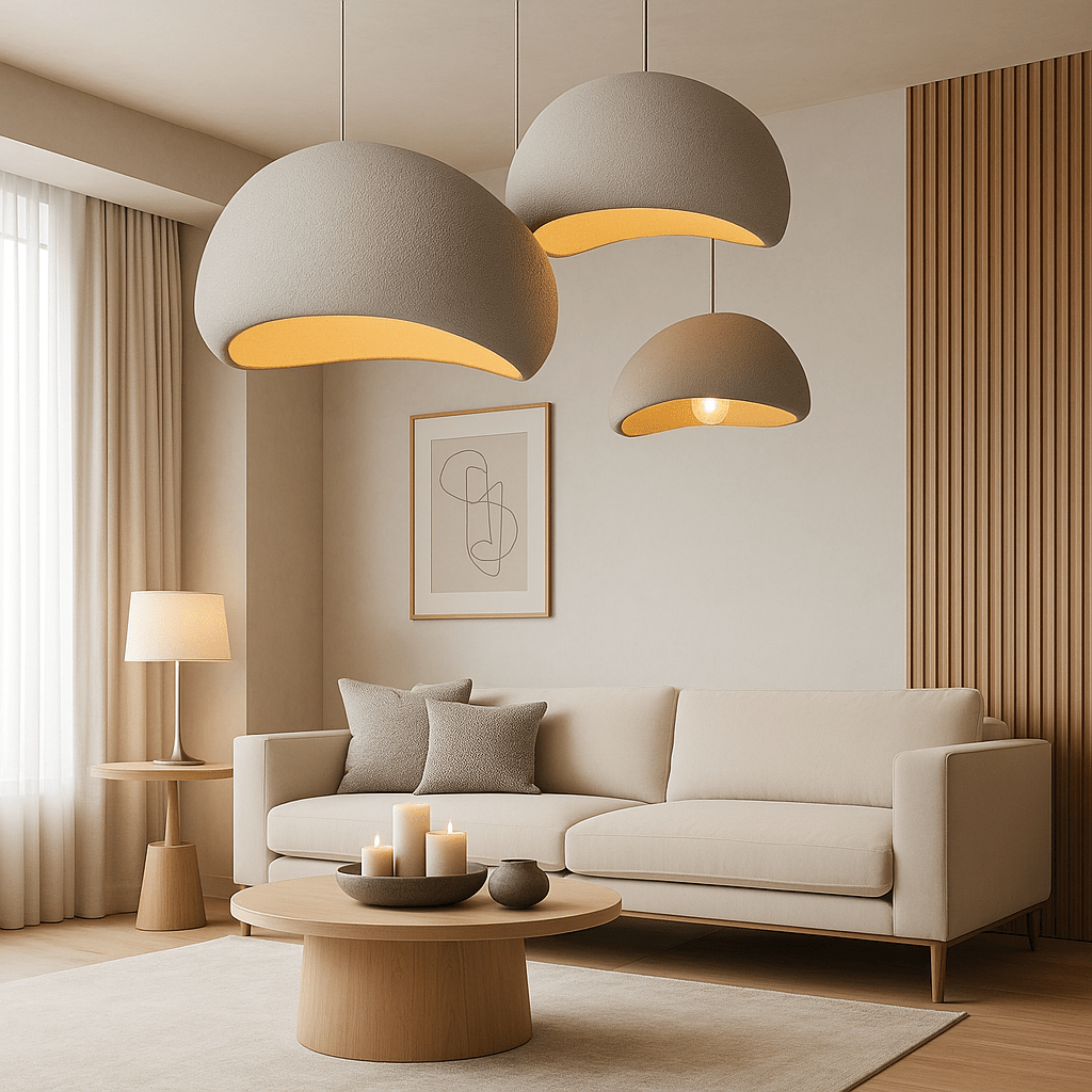 AMBRA SHINE – Elegant Pendant Light with Dimmable Warm Glow