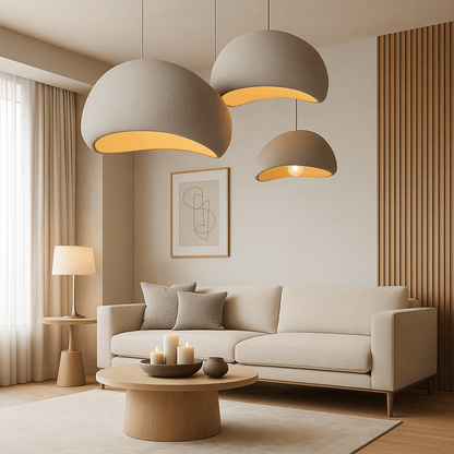 AMBRA SHINE – Elegant Pendant Light with Dimmable Warm Glow