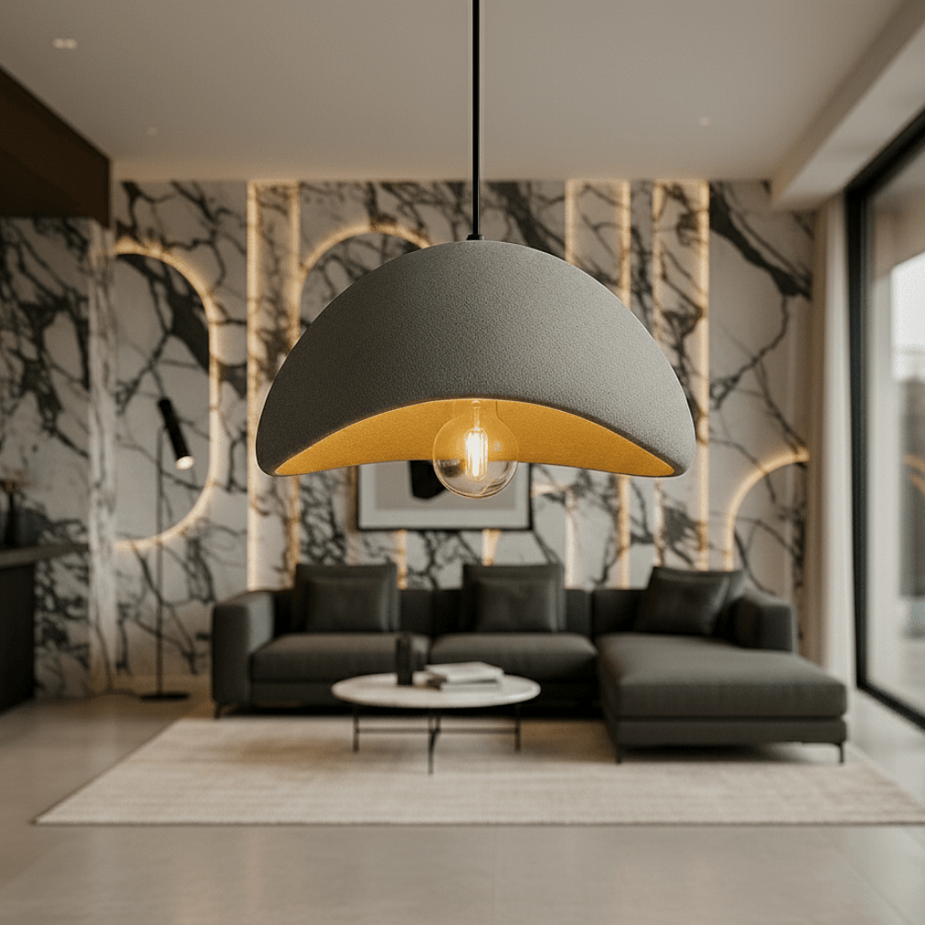AMBRA SHINE – Elegant Pendant Light with Dimmable Warm Glow