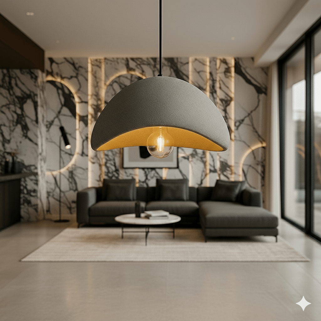 AMBRA SHINE – Elegant Pendant Light with Dimmable Warm Glow