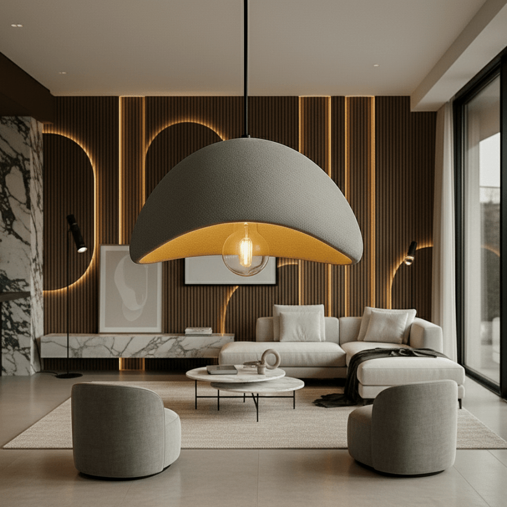 AMBRA SHINE – Elegant Pendant Light with Dimmable Warm Glow