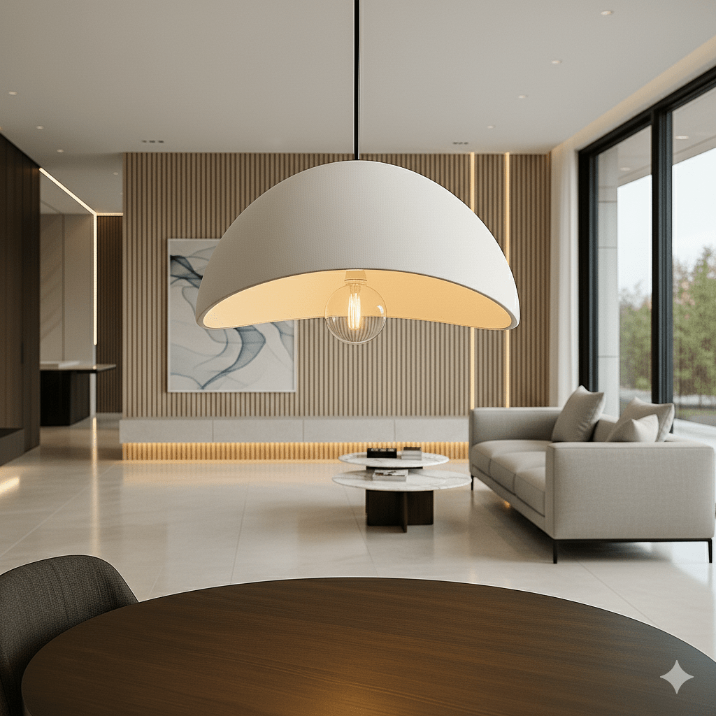 AMBRA SHINE – Elegant Pendant Light with Dimmable Warm Glow