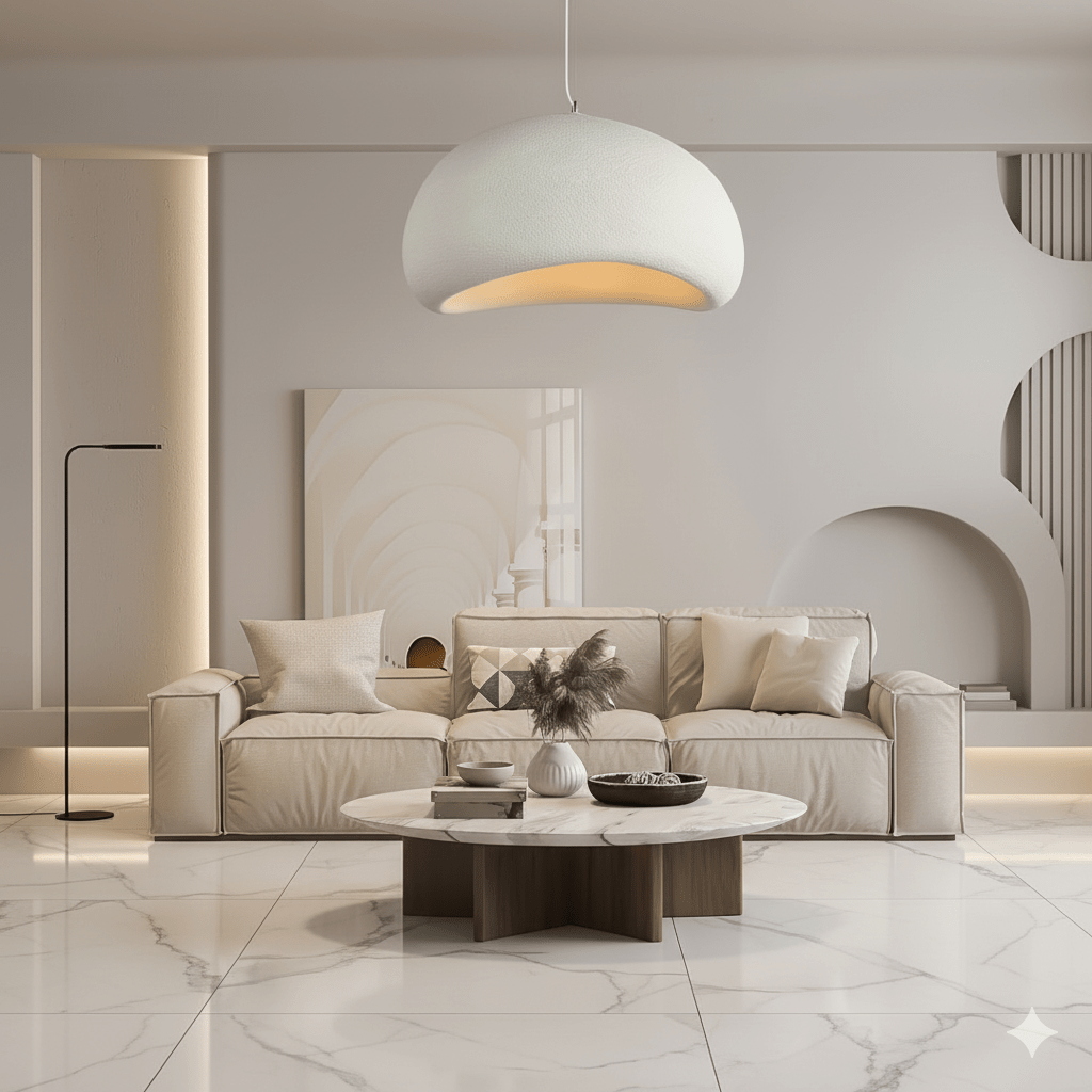 AMBRA SHINE – Elegante Pendelleuchte mit dimmbarem warmem Lichtschein