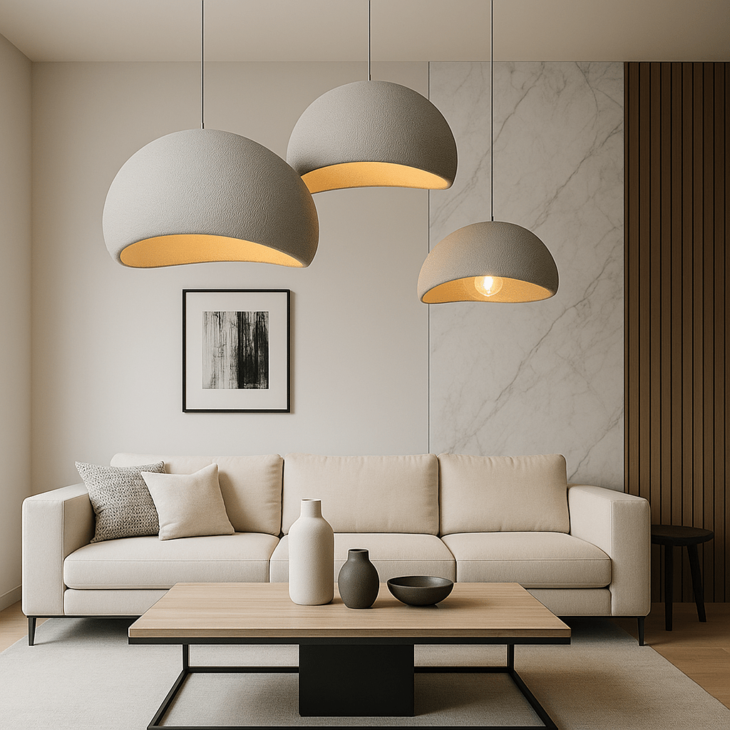 AMBRA SHINE – Elegant Pendant Light with Dimmable Warm Glow