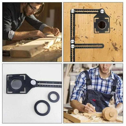 Adjustable Angle-izer 2.0 Measuring Tool – Durable 5mm Aluminum Alloy for Accurate Layouts and Easy Storage-5