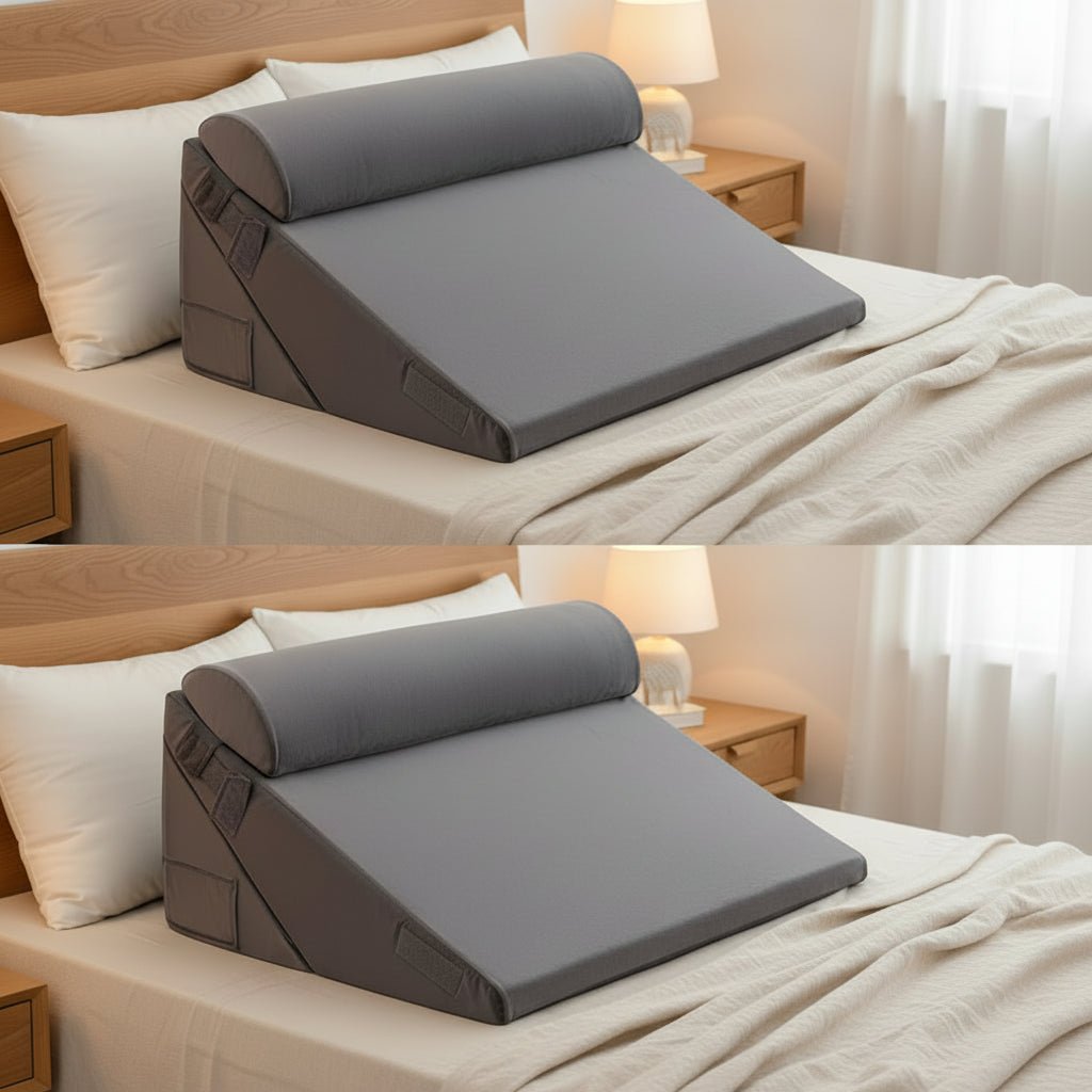 RESTWEDGE – Adjustable Memory Foam Wedge Pillow for Back and Leg Support with Portable Design 3