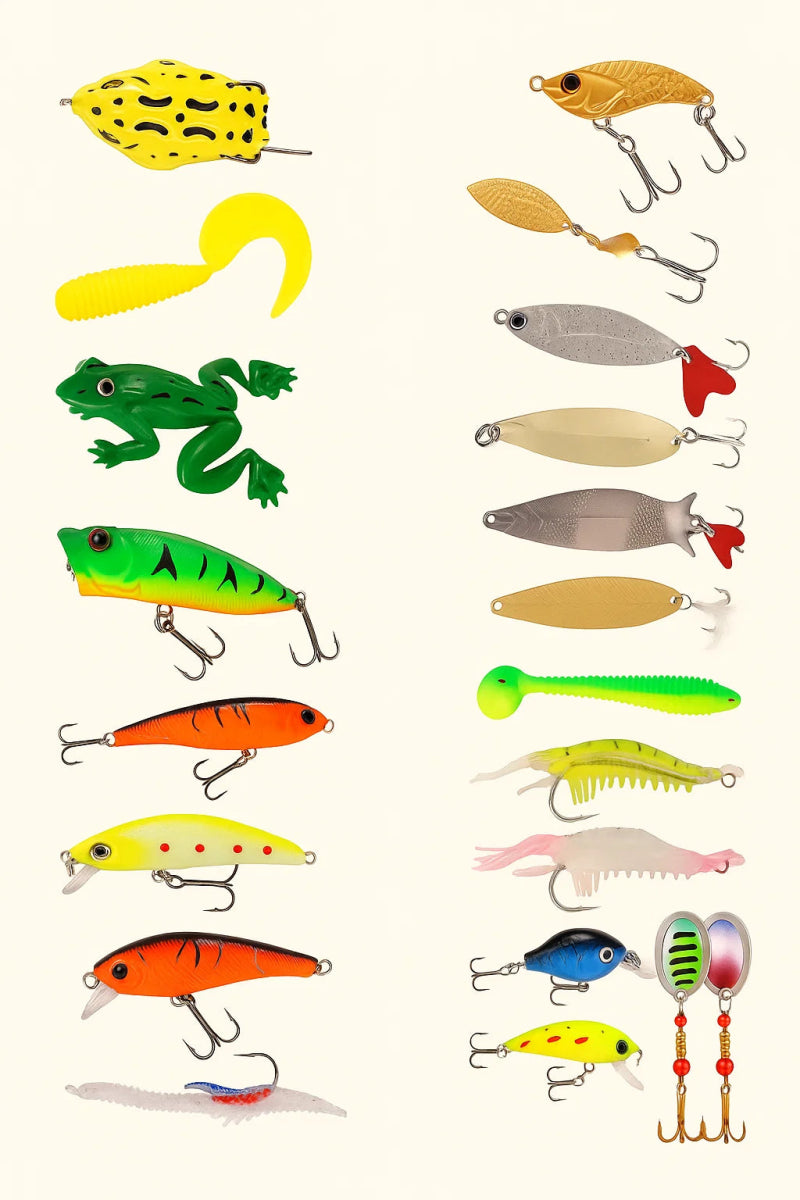 ANGLERVENT – 24 Days Christmas 2025 Countdown Fishing Tackle Set