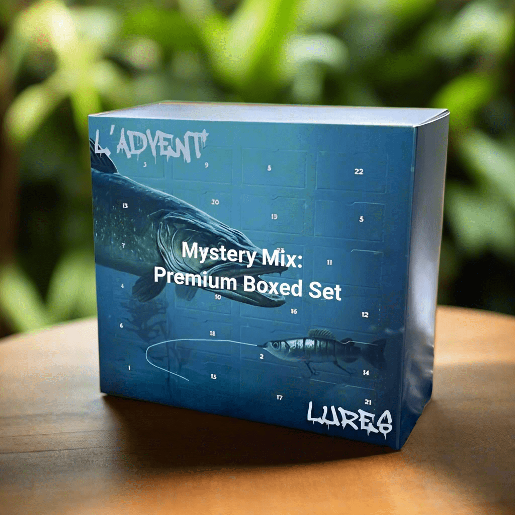 ANGLERVENT – 24 Days Christmas 2025 Countdown Fishing Tackle Set