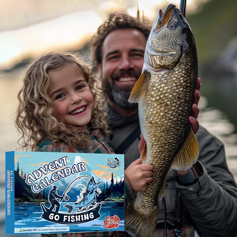ANGLERVENT – Set di attrezzi da pesca per il conto alla rovescia di 24 giorni al Natale 2025
