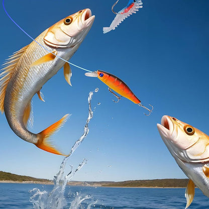 ANGLERVENT – 24 Days Christmas 2025 Countdown Fishing Tackle Set
