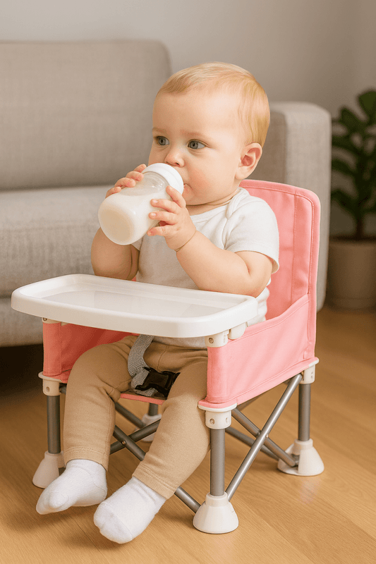 AnywhereSeat – Silla alta portátil plegable para bebés y niños pequeños