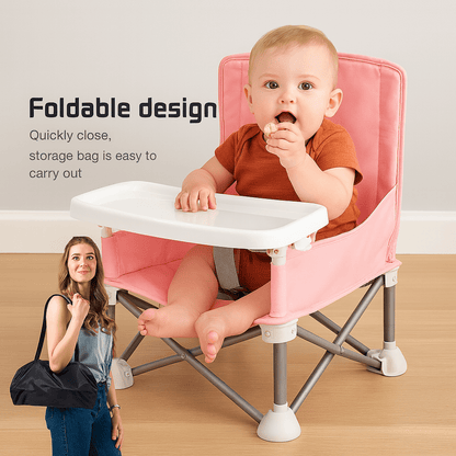 AnywhereSeat – Silla alta portátil plegable para bebés y niños pequeños