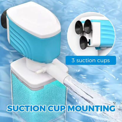 AQUAFLOW 5-IN-1 – Kristalhelder water & automatische reiniging voor aquaria