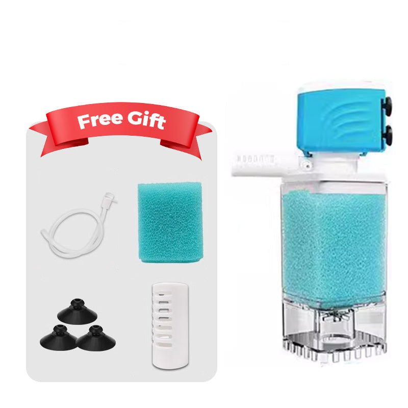 AQUAFLOW 5-EN-1 – Eau Cristalline & Nettoyage Automatique pour Aquariums