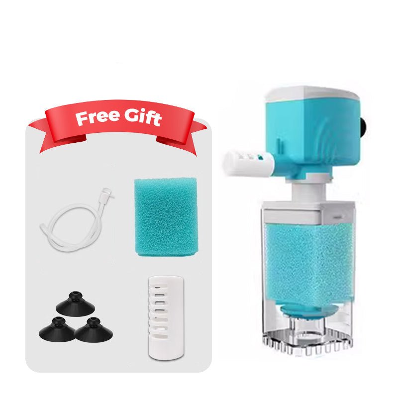 AQUAFLOW 5-EN-1 – Eau Cristalline & Nettoyage Automatique pour Aquariums