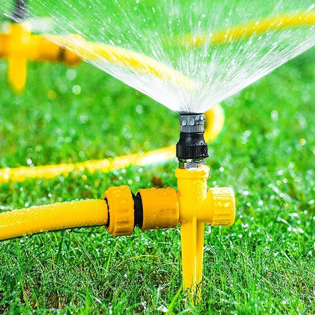 Automatic Rotating Sprayer for Lawn and Garden Irrigation – Water-Saving Design with Adjustable Spray Angles, Durable Plastic and Brass-6