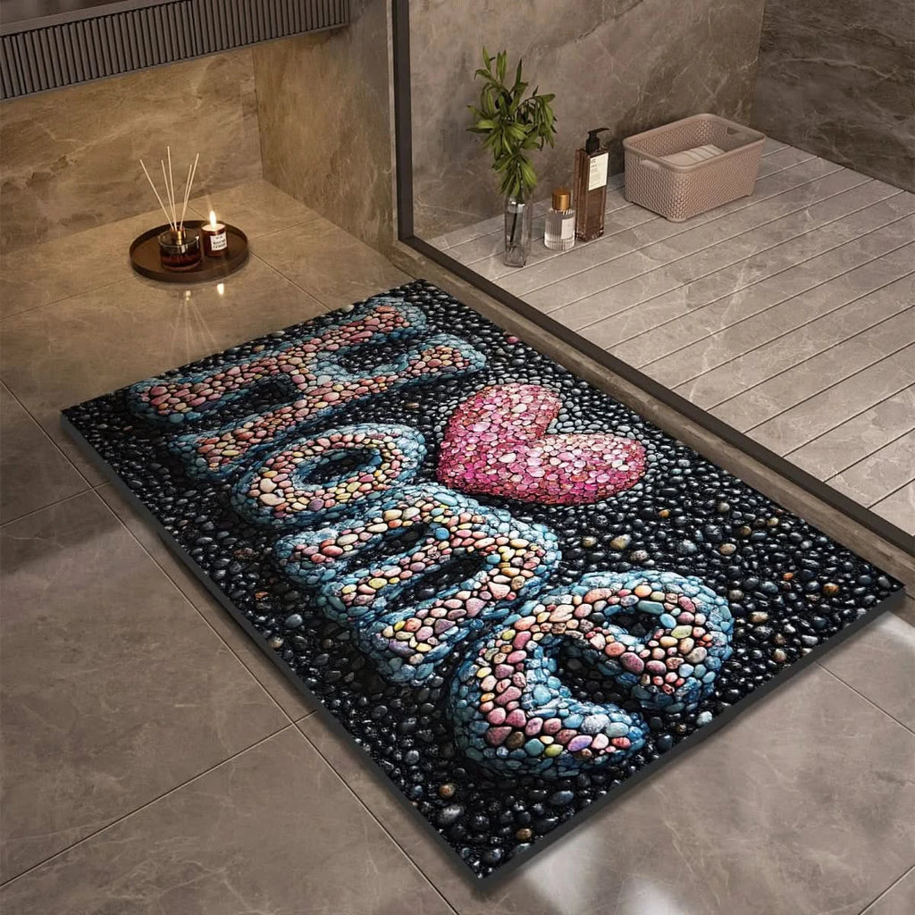 ALFOMBRA DE BAÑO AQUASOFT – Alfombra de diatomita para seguridad y comodidad