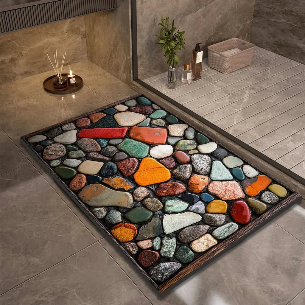 ALFOMBRA DE BAÑO AQUASOFT – Alfombra de diatomita para seguridad y comodidad