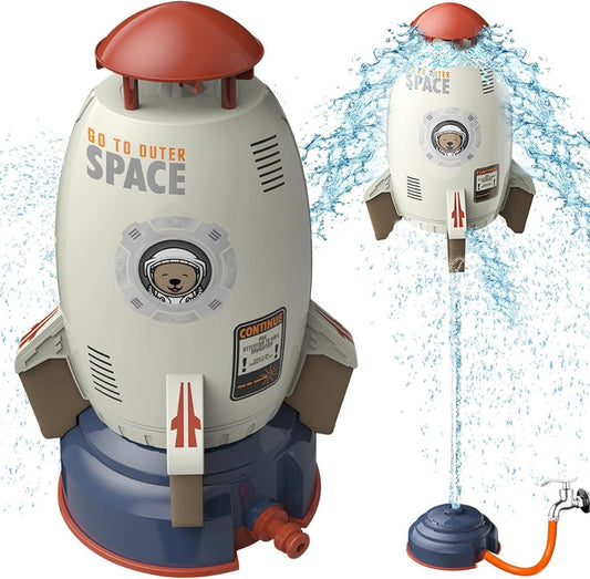 AQUASPIN – Juguete aspersor de agua giratorio 360° para niños