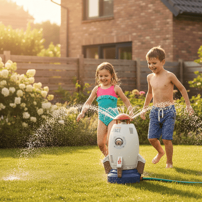 AQUASPIN – 360° Draaibare Watersproeier Speelgoed voor Kinderen