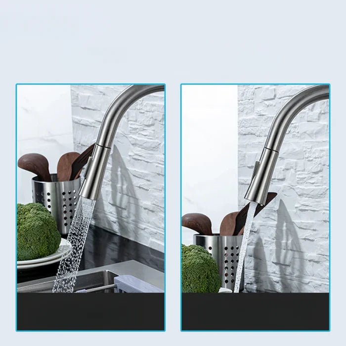 AQUATOUCH – Smart Sensor Kitchen Faucet with Pull-Out Design