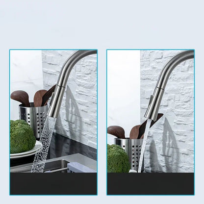 AQUATOUCH – Smart Sensor Kitchen Faucet with Pull-Out Design