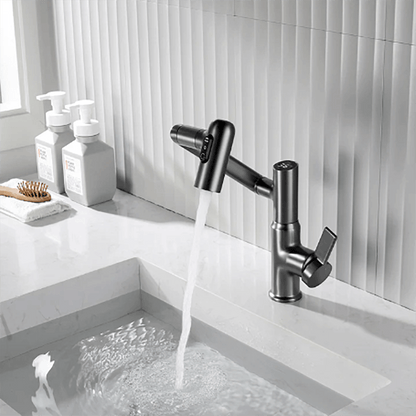  Aquatwist 360 ° kitchen fitting - rotatable & stylish for modern living-2