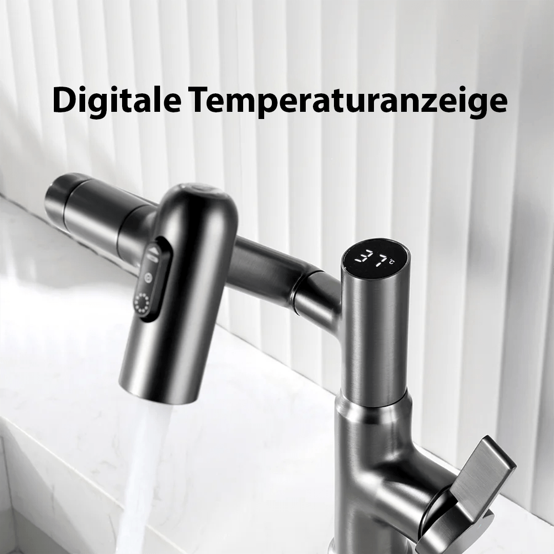  Aquatwist 360 ° kitchen fitting - rotatable & stylish for modern living-6