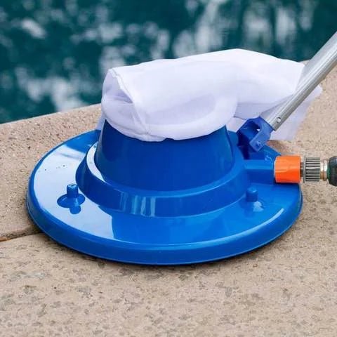 Aquavac - chemical -free pool cleaner with a strong suction power for leaves & dirt 5