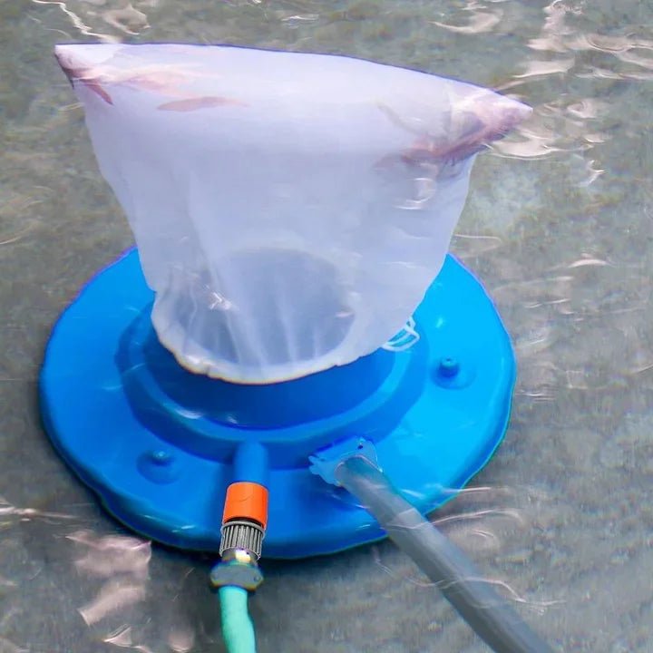 Aquavac - chemical -free pool cleaner with a strong suction power for leaves & dirt 3