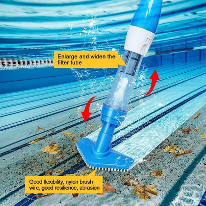 AQUAVAC – Aspirateur de piscine sans fil pour un nettoyage sans effort