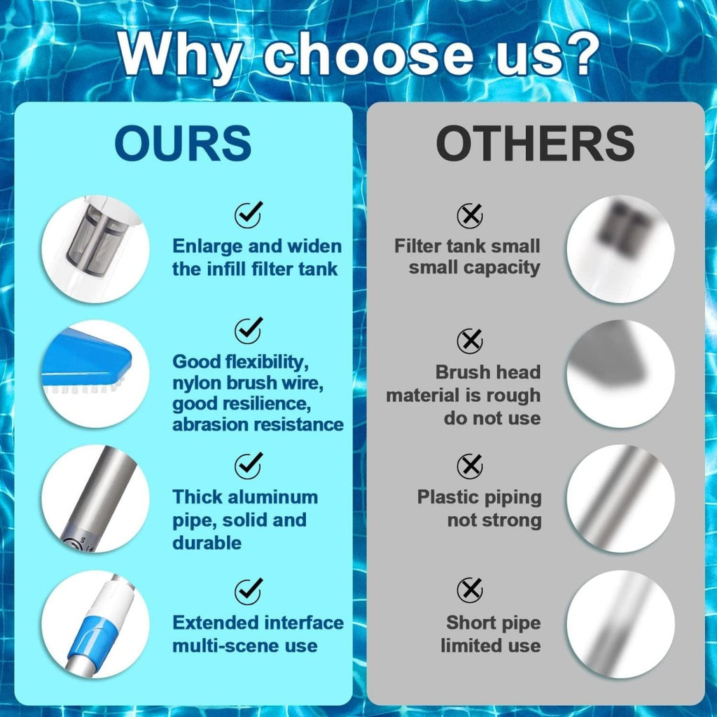 AQUAVAC – Cordless Pool Vacuum for Effortless Cleaning