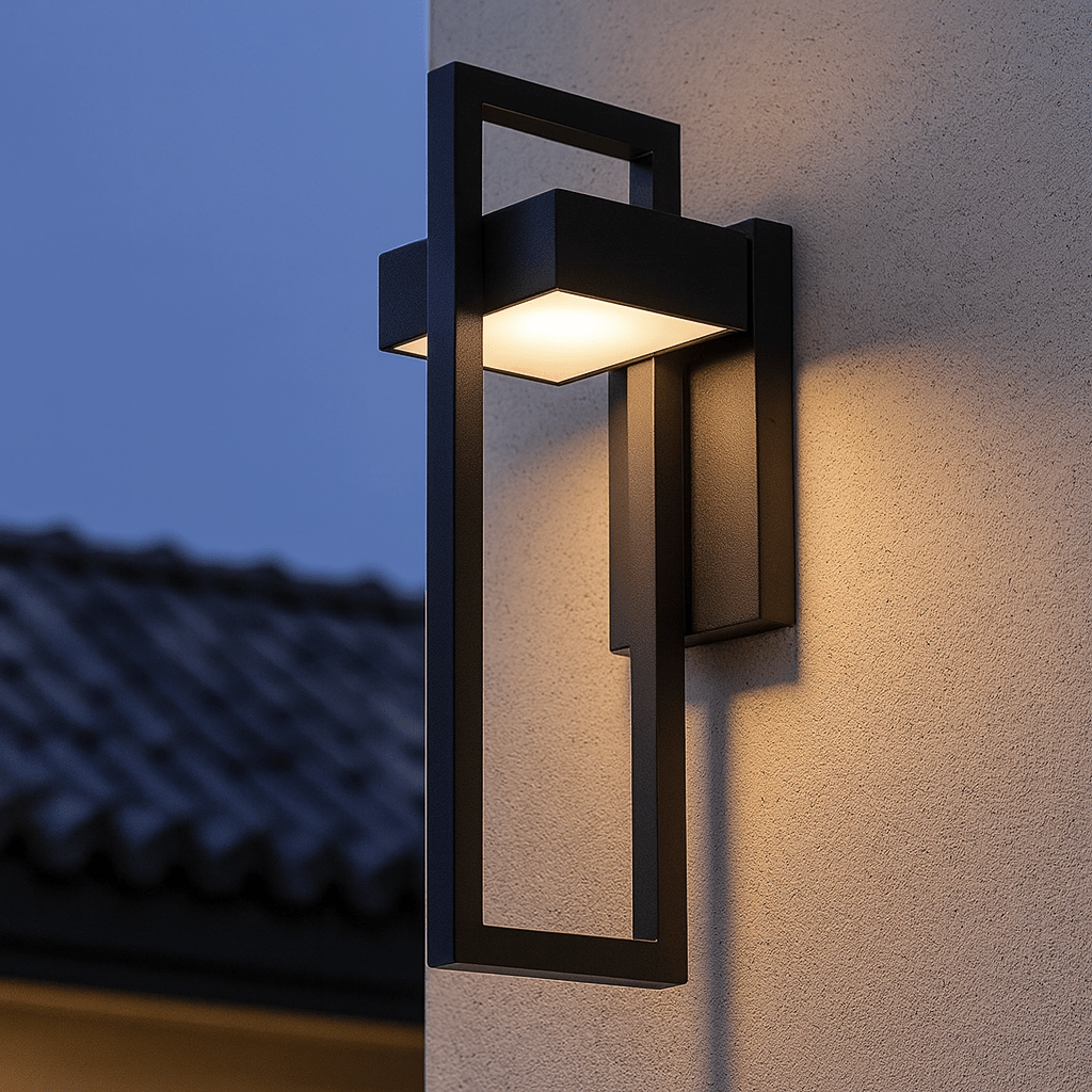 ARCORA – Modern Outdoor Wall Lamp with LED & Weather Protection
