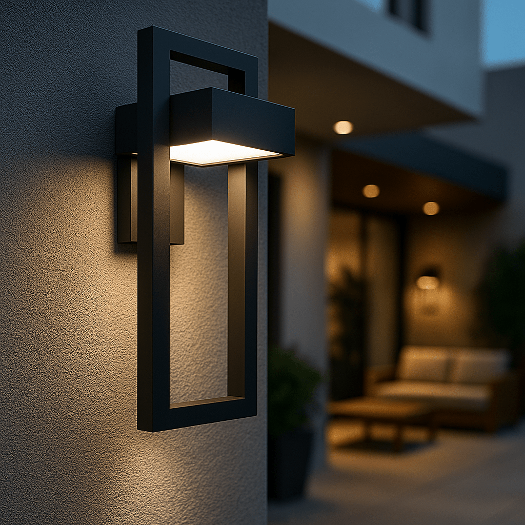 ARCORA – Modern Outdoor Wall Lamp with LED & Weather Protection