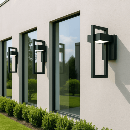 ARCORA – Modern Outdoor Wall Lamp with LED & Weather Protection