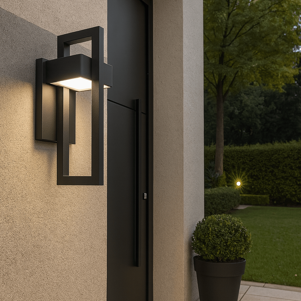 ARCORA – Modern Outdoor Wall Lamp with LED & Weather Protection