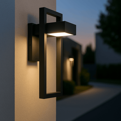 ARCORA – Modern Outdoor Wall Lamp with LED & Weather Protection
