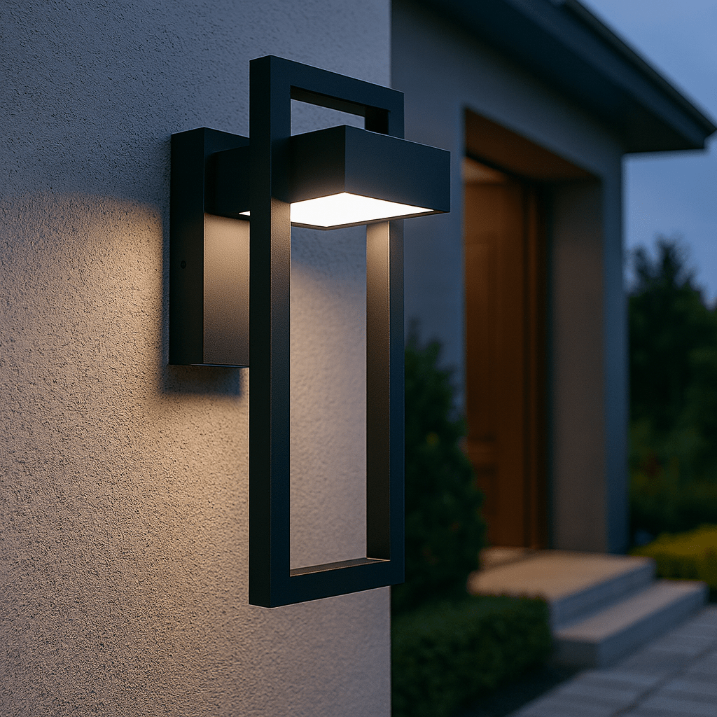 ARCORA – Modern Outdoor Wall Lamp with LED & Weather Protection