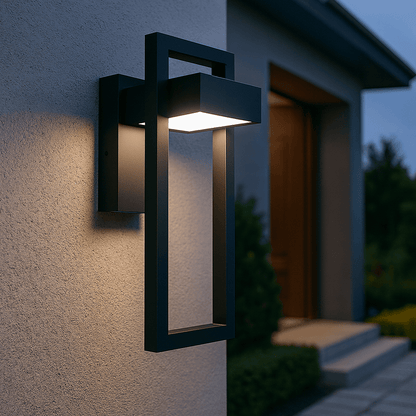 ARCORA – Modern Outdoor Wall Lamp with LED & Weather Protection