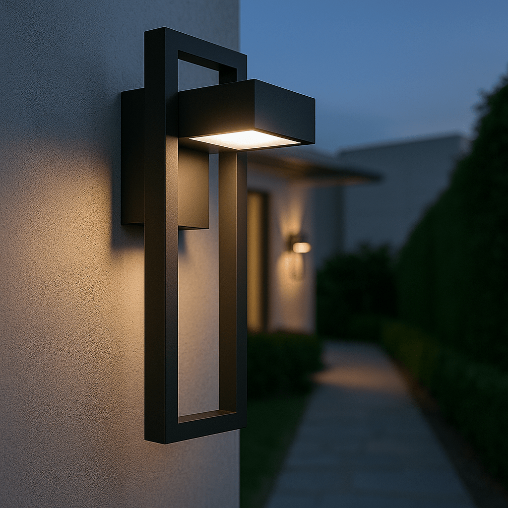 ARCORA – Modern Outdoor Wall Lamp with LED & Weather Protection