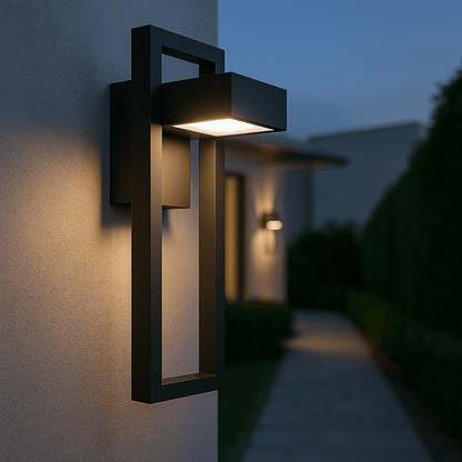 ARCORA – Modern Outdoor Wall Lamp with LED & Weather Protection