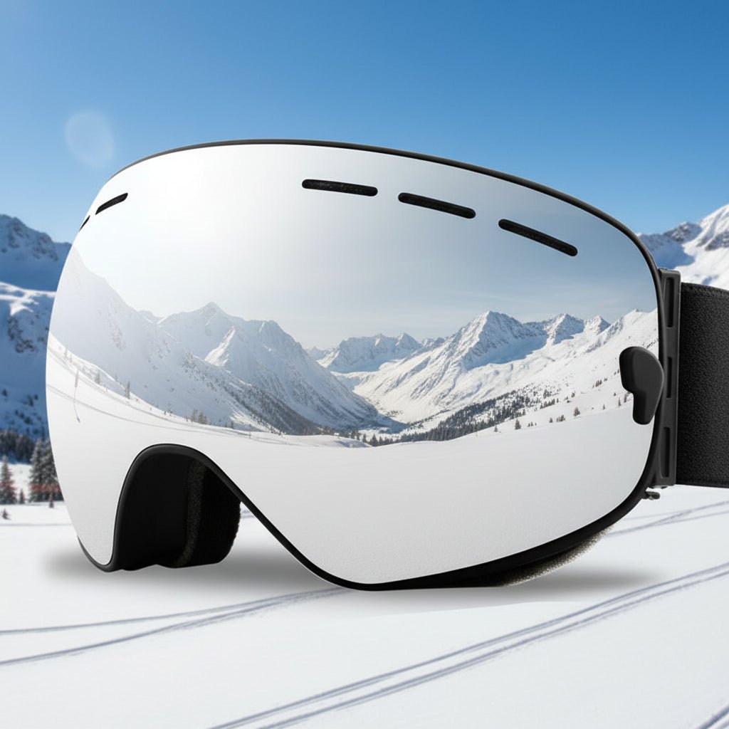 GLACIERLENS – Double Layer Anti-Fog Ski Goggles for Snowboarding & Snowmobiling 0