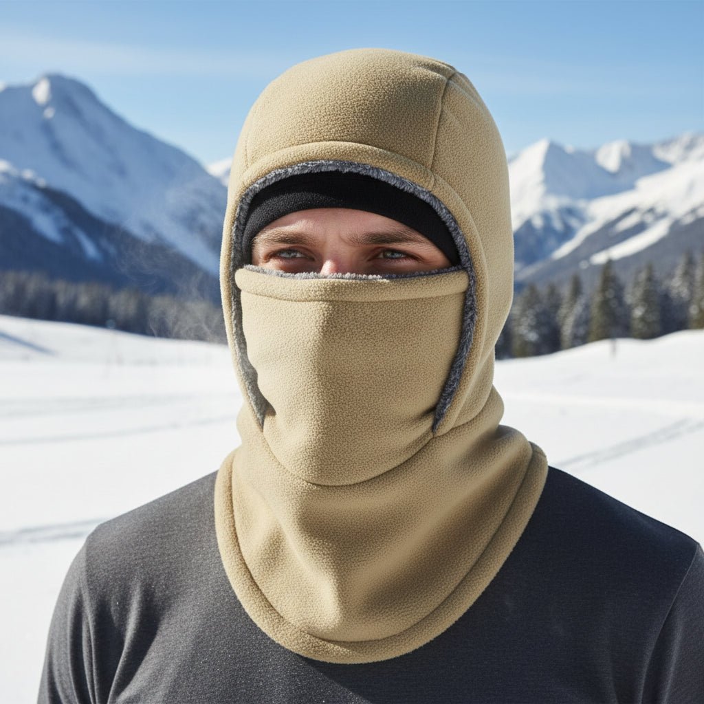 WINTERWRAP – Thermal Fleece Balaclava Mask for Cold-Weather Cycling & Outdoor Sports 0